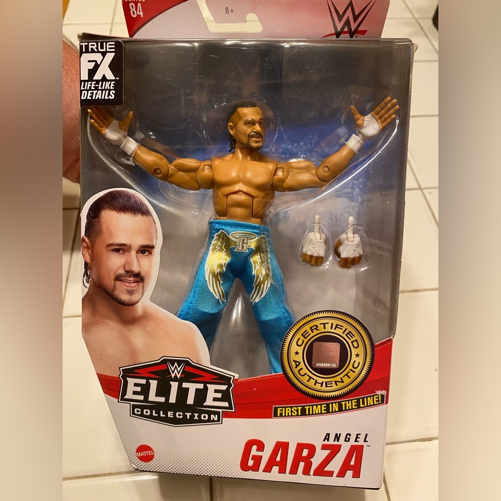 WWE Angel Garza Elite Series #84 Mattel Figure Wrestling Raw NXT 2021 - NEW!